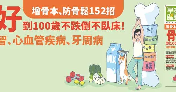 增骨本，防骨鬆