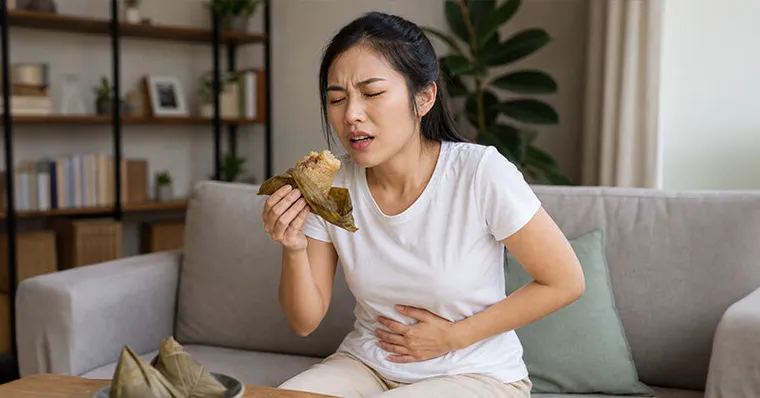 粽子吃到胃塞爆？中醫推「3款刮油解膩茶」是胃脹積食救星