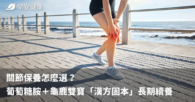 關節保養怎麼選？葡萄糖胺＋龜鹿雙寶「漢方固本」長期續養