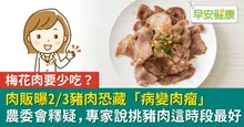 肉販曝2／3豬肉恐藏「病變肉瘤」？農委會釋疑，專家說挑豬肉這時段最好