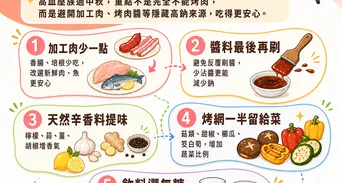放心夯肉不踩雷！高血壓族5招避開「隱藏高鈉」美味不打折