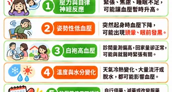 血壓忽高忽低原因？醫揭危險警訊與722正確量法