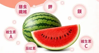 西瓜8大營養功效，熱量高嗎？西瓜怎麼挑才好吃與4禁忌注意