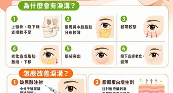 淚溝怎麼消？淚溝原因、醫美療程與遮瑕改善方法