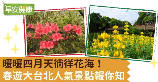 暖暖四月天徜徉花海！春遊大台北人氣景點報你知