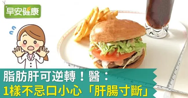 脂肪肝可逆轉！醫：1樣不忌口小心「肝腸寸斷」
