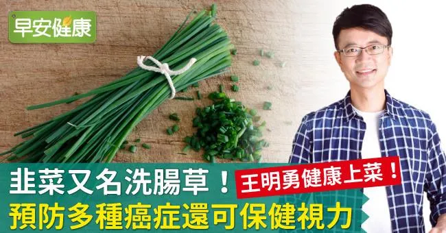 韭菜又名洗腸草！預防多種癌症還可保健視力