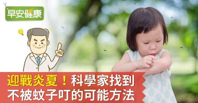 迎戰炎夏！科學家找到不被蚊子叮的可能方法