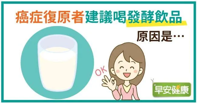 研究：癌症復原者建議喝發酵飲品，原因是…