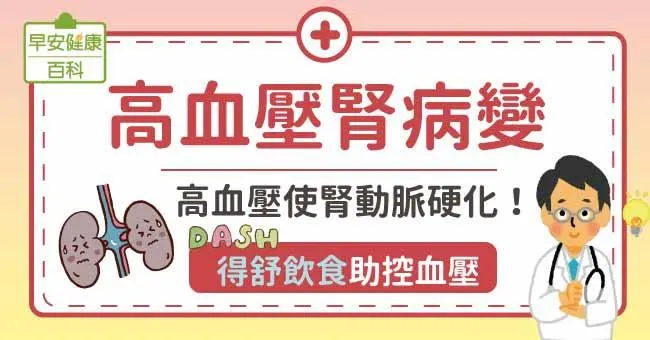 高血壓腎病變：高血壓引發腎臟病！飲食控血壓可預防