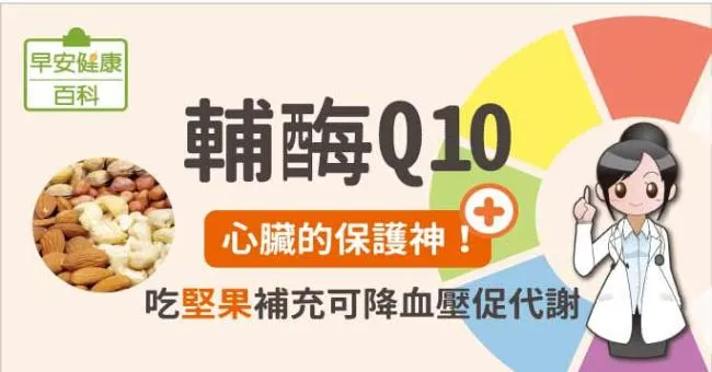 輔酶Q10：心臟的保護神！吃堅果降血壓護心血管