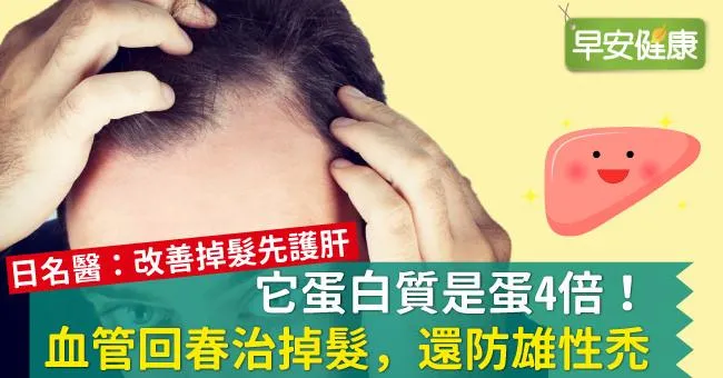 它蛋白質是蛋4倍！血管回春治掉髮，還防雄性禿