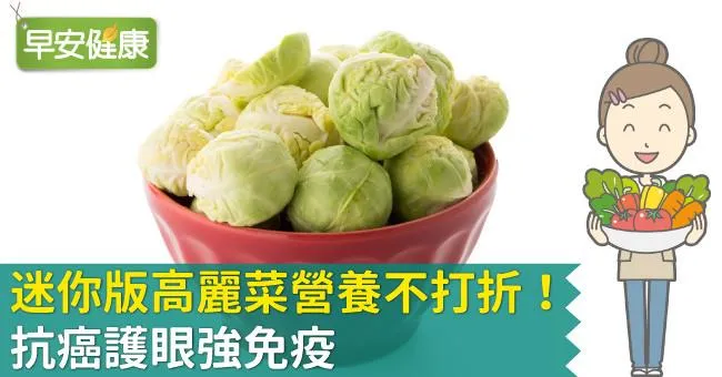 迷你版高麗菜營養不打折！抗癌護眼強免疫