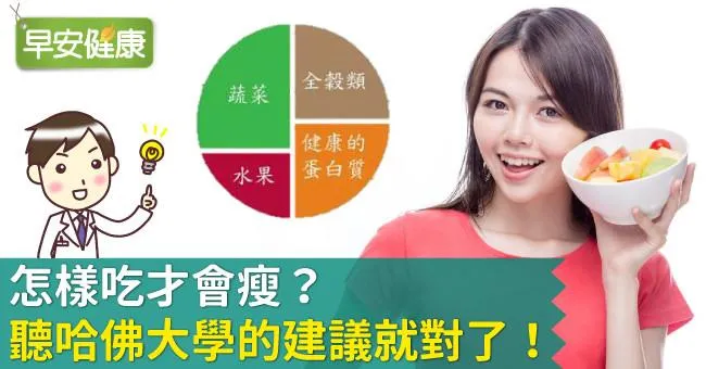 怎樣吃才會瘦？聽哈佛大學的建議就對了！