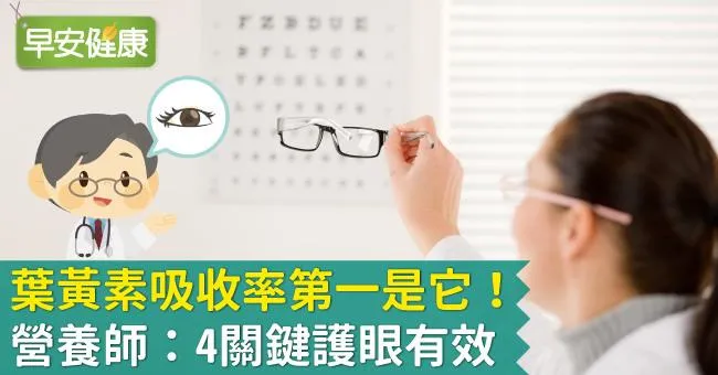 葉黃素吸收率第一是它！營養師：4關鍵護眼有效