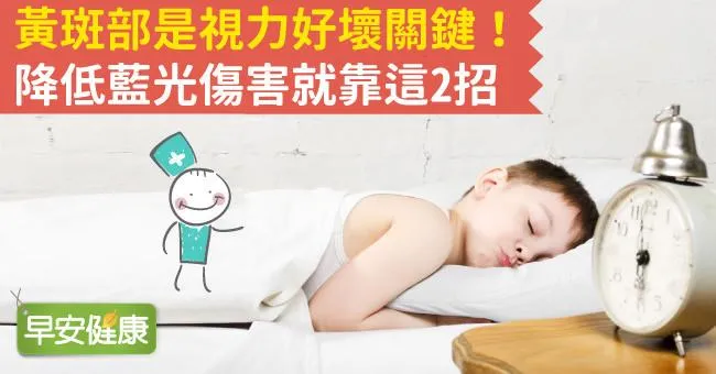 黃斑部是視力好壞關鍵！降低藍光傷害就靠這2招