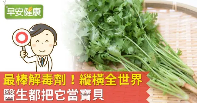 最棒解毒劑！縱橫全世界，醫生都把它當寶貝