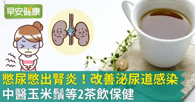 憋尿憋出腎炎！改善泌尿道感染中醫玉米鬚等2茶飲保健