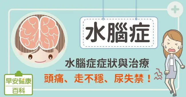 水腦症：頭痛、走不穩、尿失禁！水腦症症狀與治療