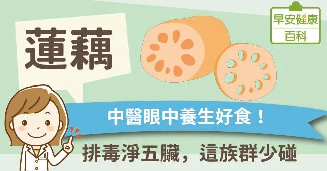 蓮藕：中醫眼中養生好食！蓮藕功效、食譜與禁忌