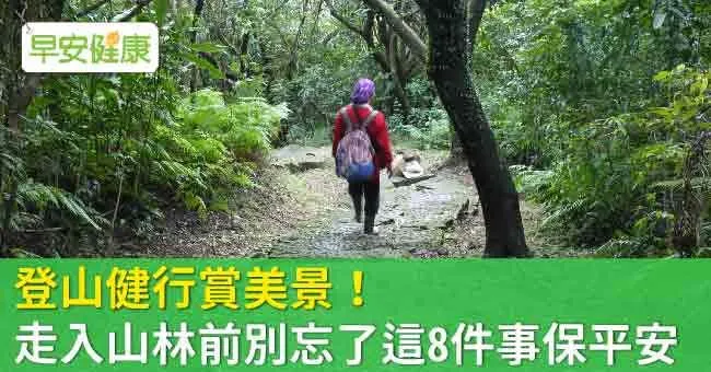 登山健行賞美景！走入山林前別忘了這8件事保平安