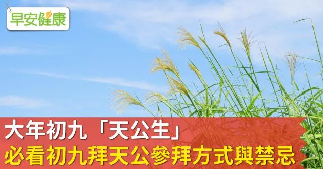 大年初九「天公生」，必看初九拜天公參拜方式與禁忌