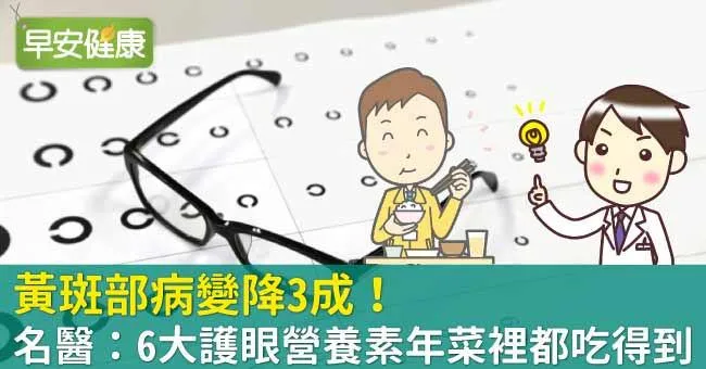 黃斑部病變降3成！名醫：6大護眼營養素年菜裡都吃得到