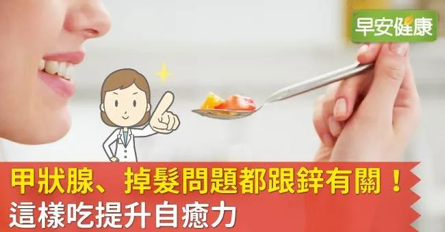 甲狀腺、掉髮問題都跟鋅有關！這樣吃提升自癒力