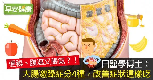 腸躁症是什麼？4型腸躁症如何改善、根治腹瀉症狀？