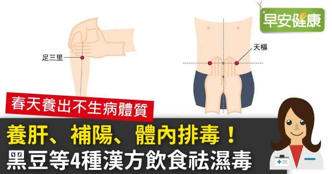 養肝、補陽、體內排毒！黑豆等4種漢方飲食祛濕毒