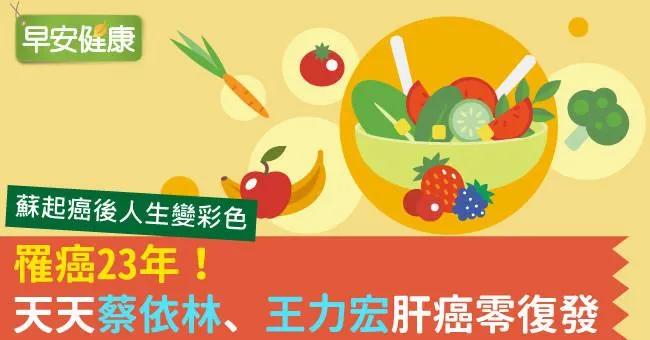 罹癌23年！天天「蔡依林」、「王力宏」肝癌零復發