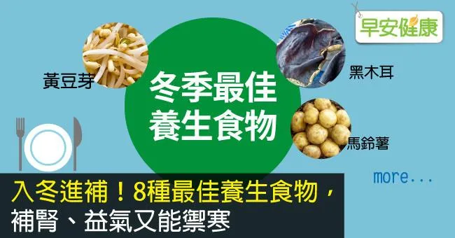 入冬進補！8種最佳養生食物，補腎、益氣又能禦寒