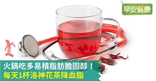 火鍋吃多易積脂肪膽固醇！每天1杯洛神花茶降血脂