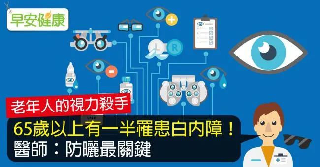 老年人的視力殺手－談白內障的治療與預防