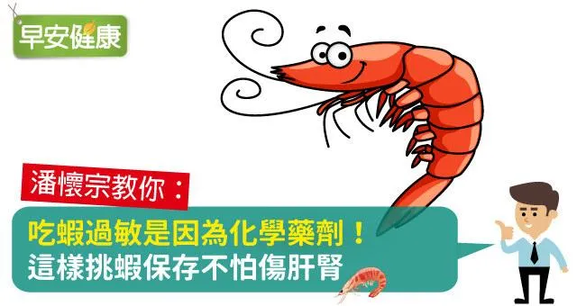 吃蝦過敏是因為化學藥劑！這樣挑蝦保存不怕傷肝腎