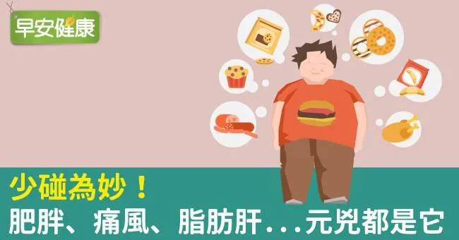 少碰為妙！肥胖、痛風、脂肪肝...元兇都是它