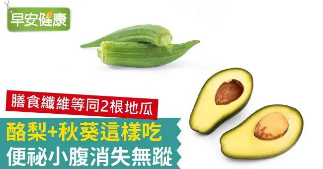 酪梨料理＋秋葵這樣吃，便祕小腹消失無蹤