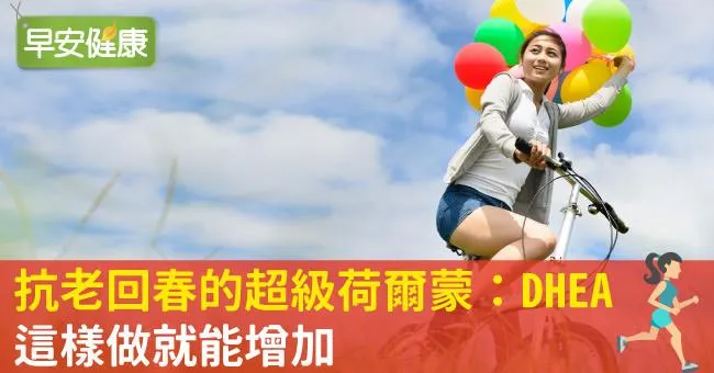 抗老回春超級荷爾蒙DHEA：這樣做有效增加DHEA