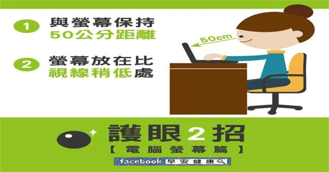 護眼兩招：電腦螢幕篇