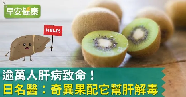 逾萬人肝病致命！日名醫：奇異果配它幫肝解毒