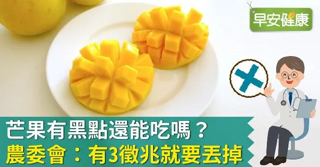 芒果有黑點還能吃嗎？農委會：有3徵兆就要丟掉