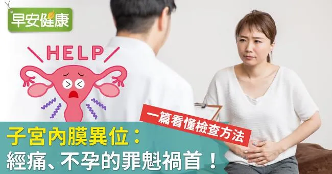 子宮內膜異位：經痛、不孕的罪魁禍首！一篇看懂檢查方法