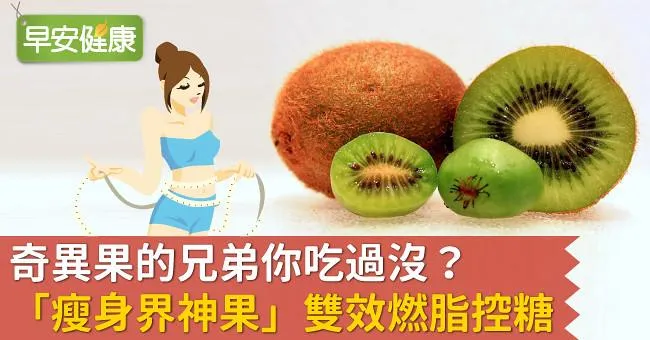 奇異果的兄弟你吃過沒？「瘦身界神果」雙效燃脂控糖