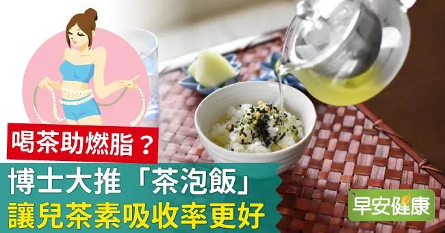 喝茶助燃脂？博士大推「茶泡飯」讓兒茶素吸收率更好！