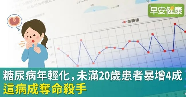 糖尿病年輕化，未滿20歲患者暴增4成！這病成奪命殺手