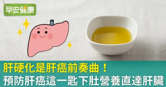 肝硬化是肝癌前奏曲！預防肝癌這一匙下肚營養直達肝臟