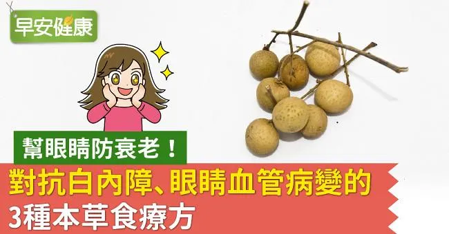 幫眼睛防衰老！對抗白內障、眼睛血管病變的3種本草食療方