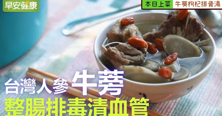 台灣人參：牛蒡 整腸排毒清血管