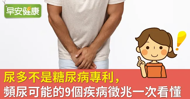 尿多不是糖尿病專利，頻尿可能的9個疾病徵兆一次看懂