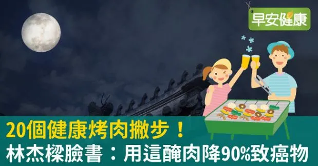 20個健康烤肉撇步！林杰樑臉書：用這醃肉降90％致癌物